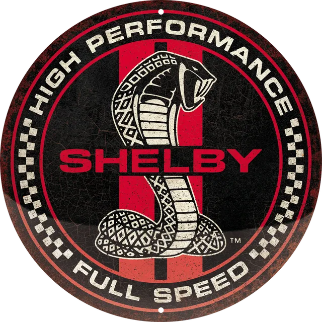 nostalgic-art-shelby-full-speed-cobra-snake-targa-rotonda-35-cm image 1