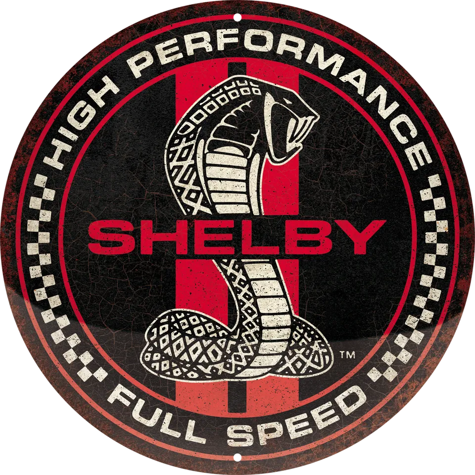 nostalgic-art-shelby-full-speed-cobra-snake-targa-rotonda-35-cm image 1