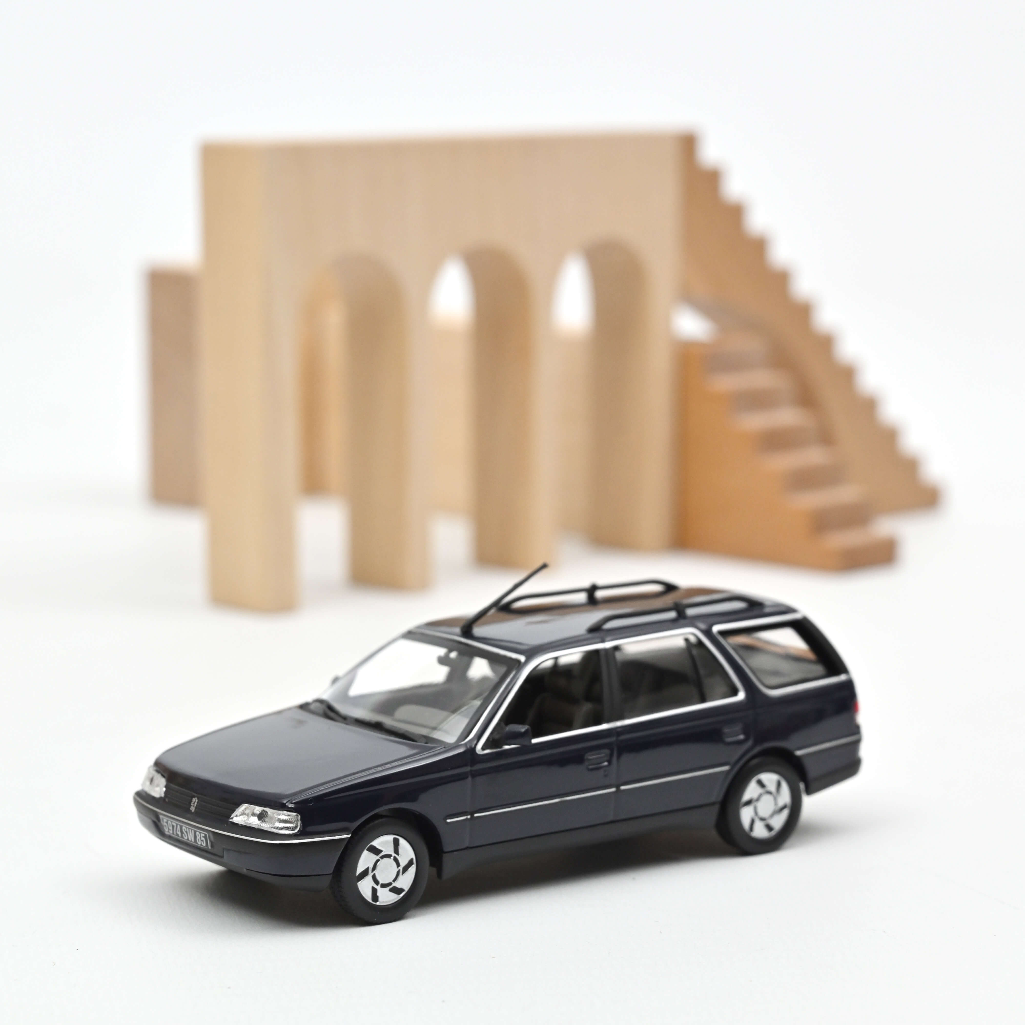 norev-peugeot-405-break-1991-blu-scuro-1-43-jet-car image 1