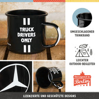 nostalgic-art-daimler-truck-drivers-only-tazza-smalto-360-ml image 3