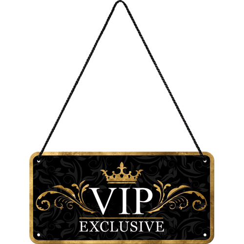 nostalgic-art-vip-exclusive-targa-in-metallo-da-appendere-10x20-cm image 2