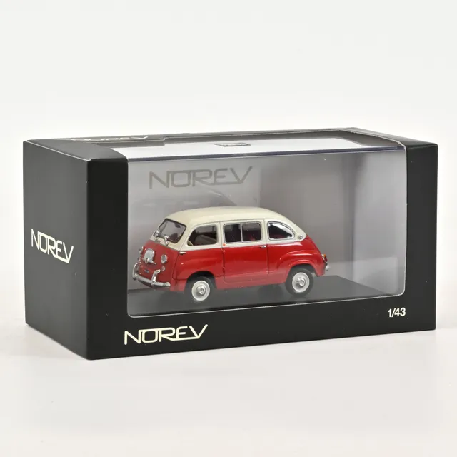 norev-fiat-600-multipla-1963-modellino-auto-1-43-rosso image 1