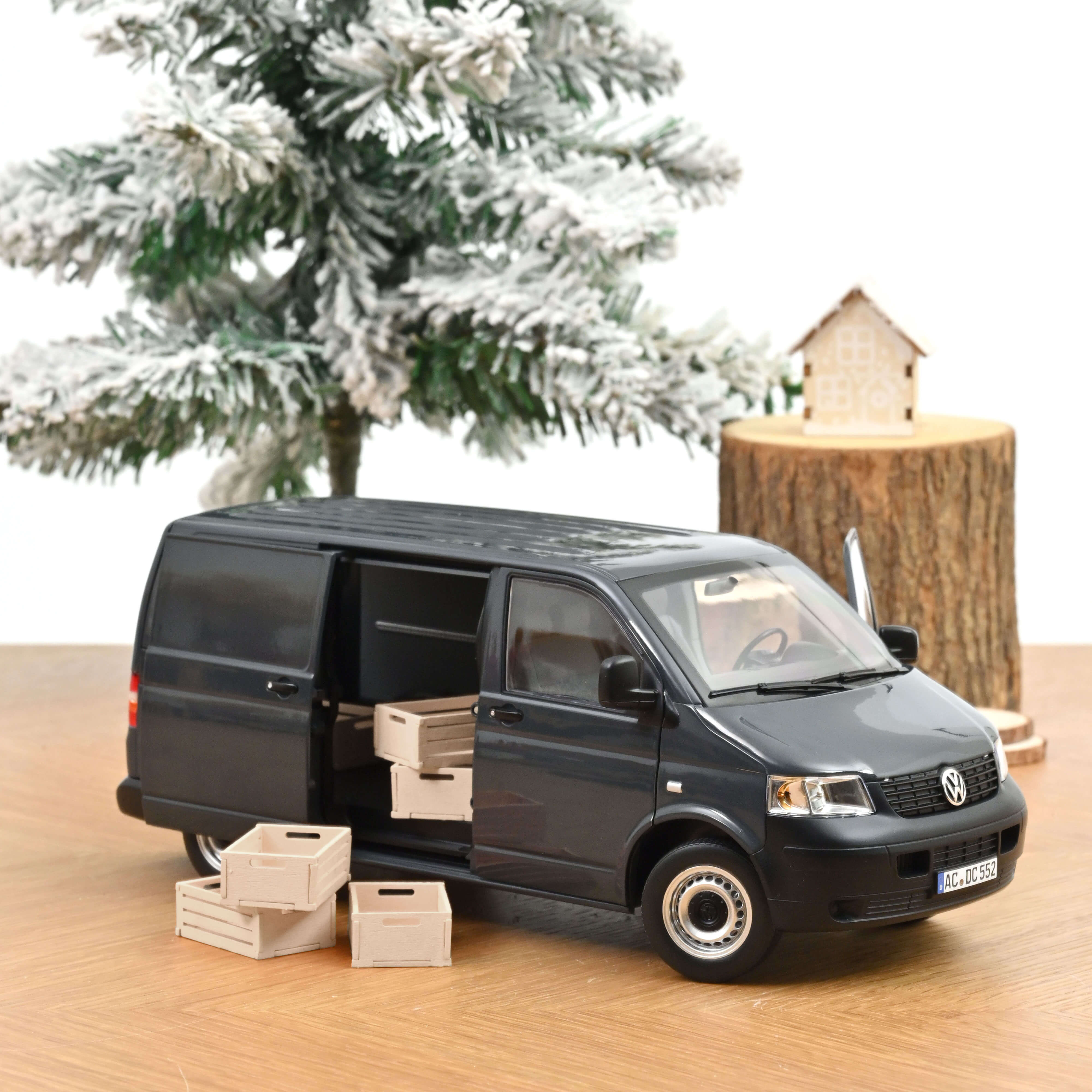 norev-vw-transporter-2003-grigio-antracite-1-18 image 2