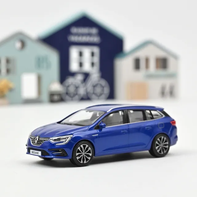 norev-renault-megane-sport-tourer-2020-bleu-fer-modellino-auto-1-43 image 1