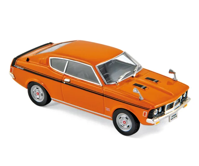 norev-mitsubishi-galant-gto-1970-modellino-auto-1-43-arancione image 1