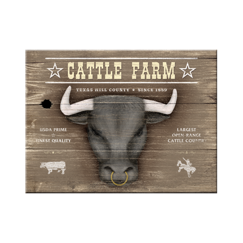nostalgic-art-cattle-farm-magnete-da-frigo-6x8-cm image 1