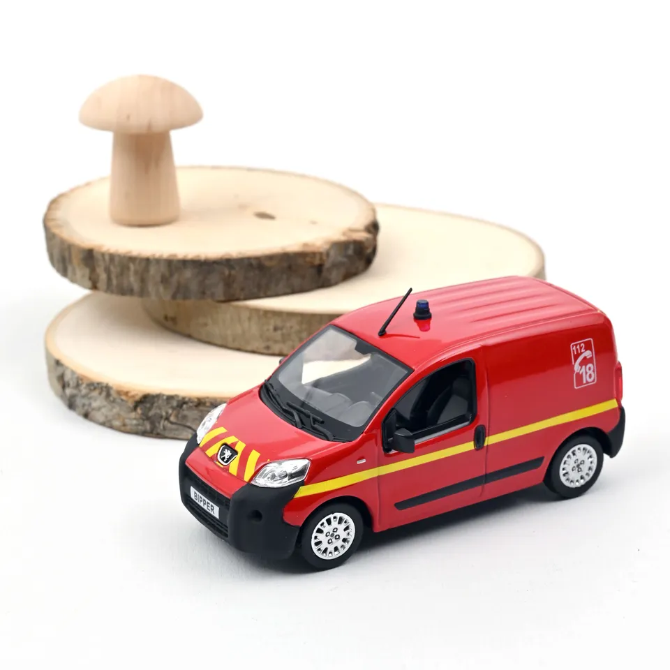 norev-peugeot-bipper-2009-pompiers-1-43 image 1