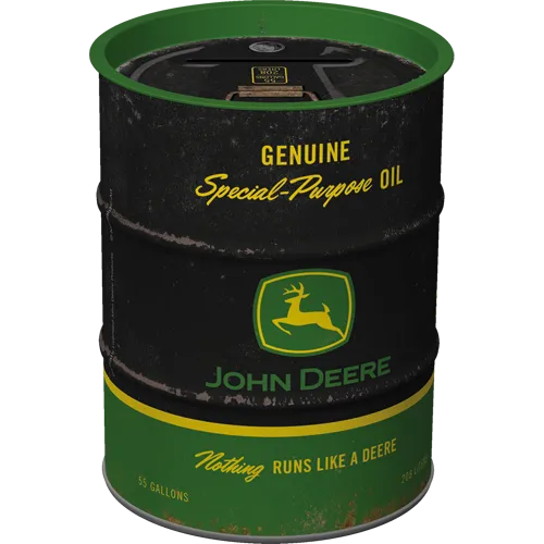 nostalgic-art-john-deere-special-purpose-oil-salvadanaio-fusto-600-ml image 1