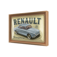 nostalgic-art-renault-dauphine-targa-in-metallo-20x30-cm image 7