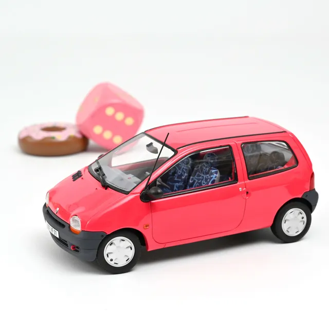norev-renault-twingo-1995-modellino-auto-1-18-magenta-200pcs image 1