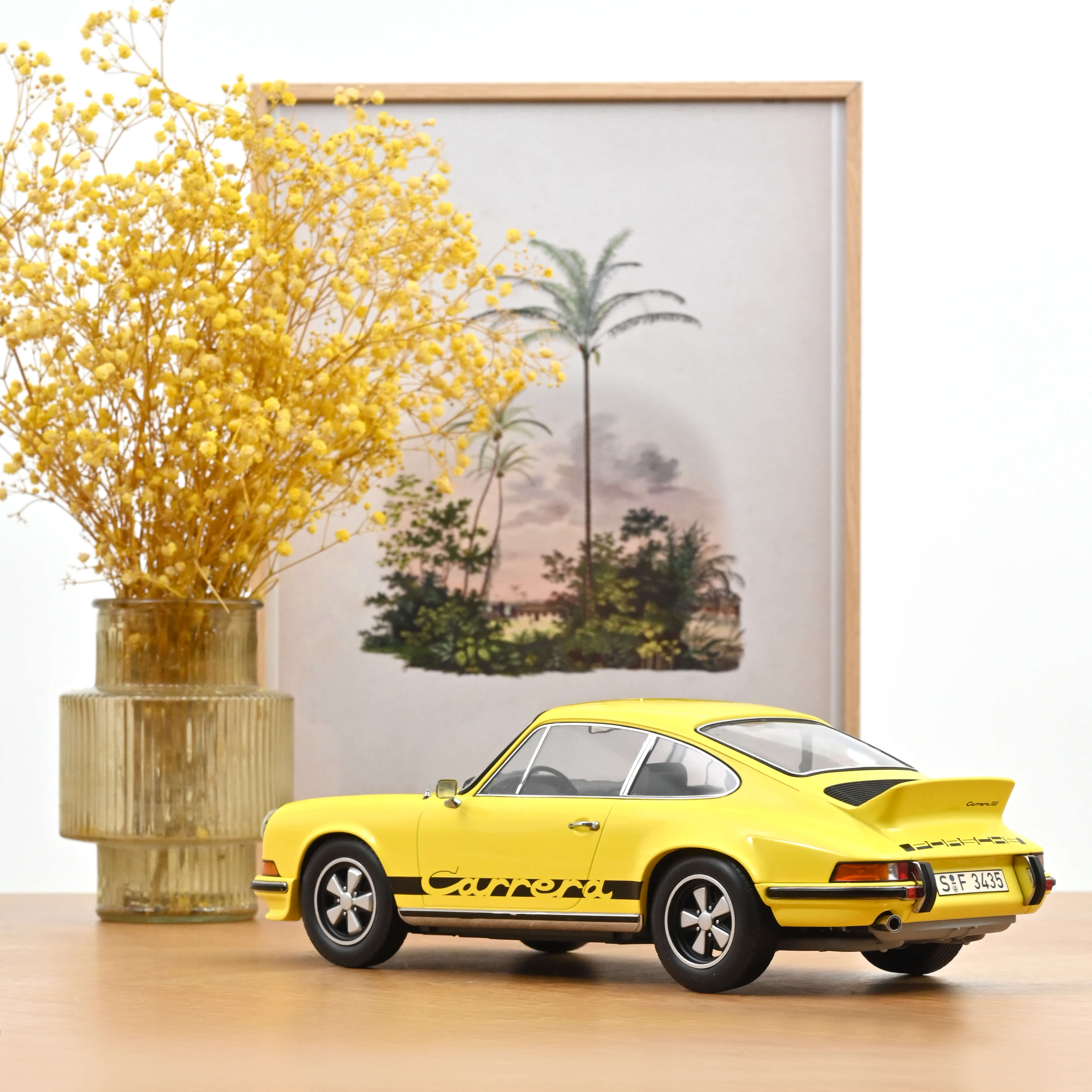 norev-porsche-911-carrera-rs-2-7-1973-giallo-chiaro-1-12-200-pz image 2