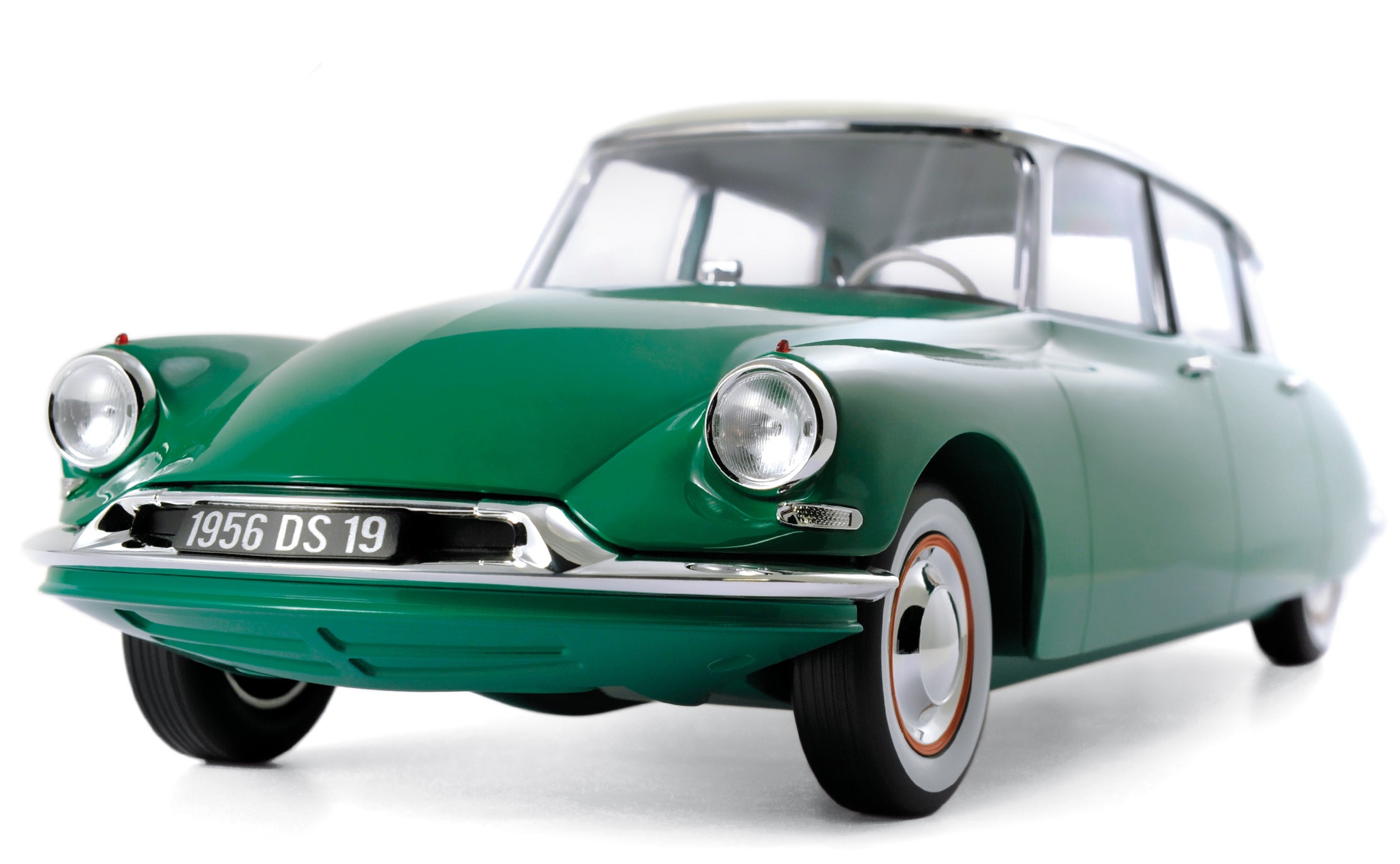 norev-citro-n-ds-19-1956-modellino-1-12-verde-e-beige image 3