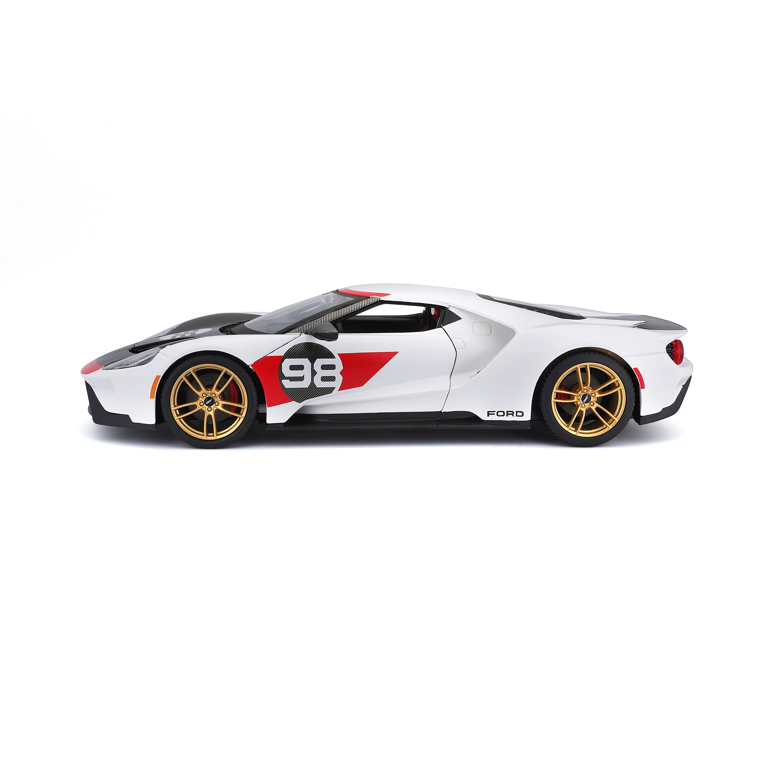 bburago-ford-gt-2021-heritage-edition-1-18-modellino-diecast-n-98 image 5