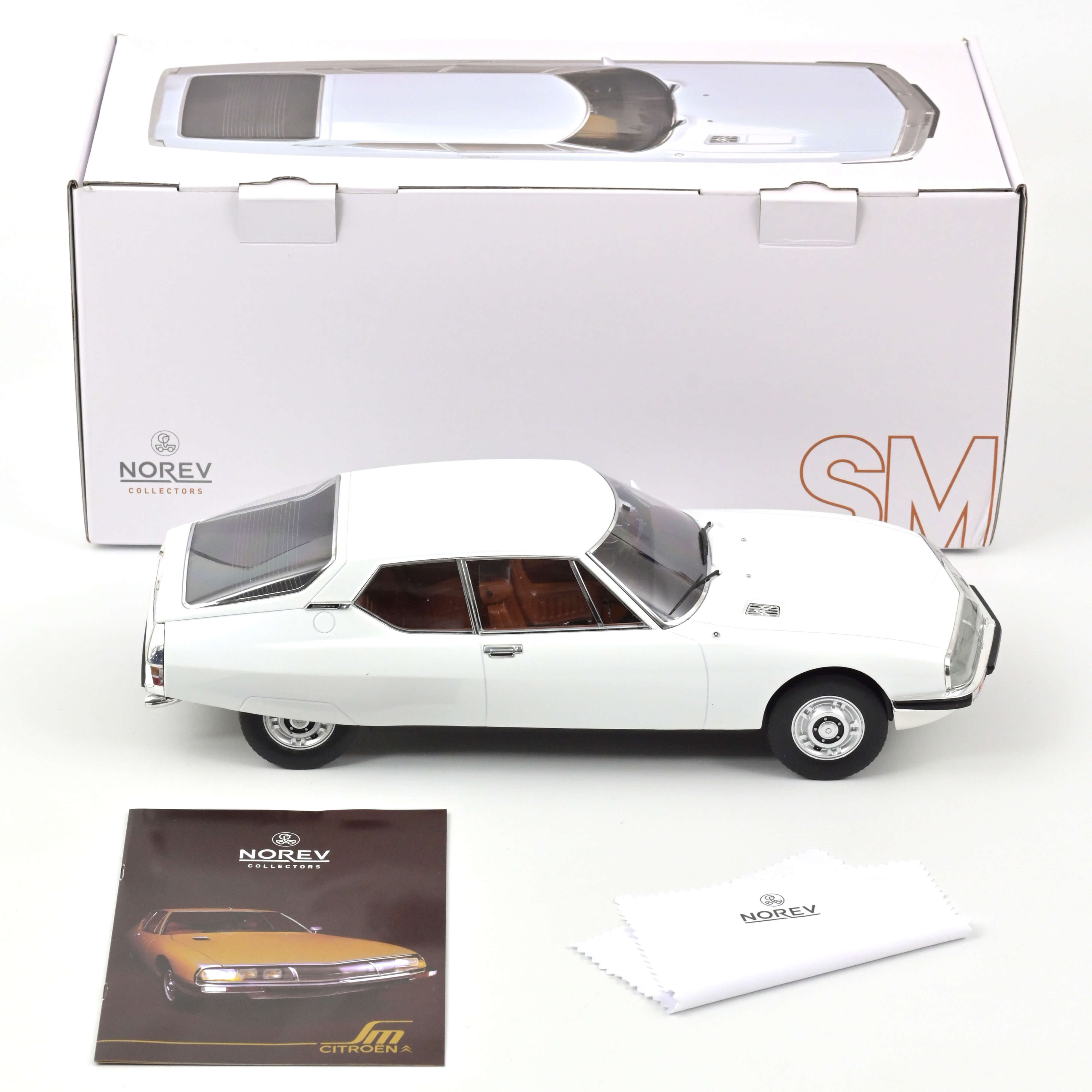 norev-citro-n-sm-1970-modellino-auto-1-12-bianco-versione-salone-di-ginevra image 6