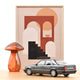 norev-mercedes-benz-500-e-1990-modellino-auto-1-18-grigio-perla-metallizzato image 3