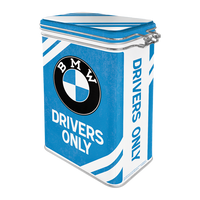 nostalgic-art-bmw-drivers-only-scatola-in-latta-con-coperchio image 3