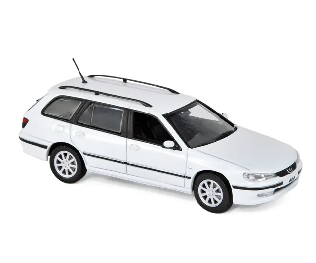 norev-peugeot-406-break-2003-bianco-banquise-1-43 image 1