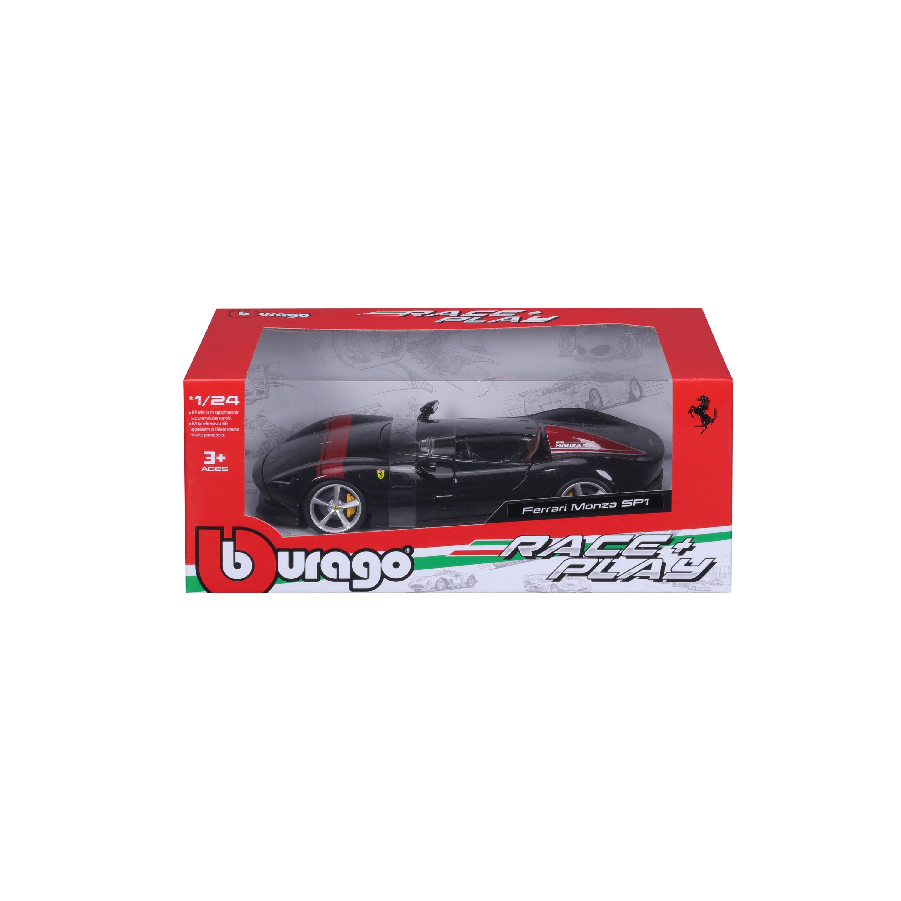 bburago-ferrari-monza-sp1-race-play-1-24-nera image 2