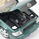 norev-mercedes-benz-sl-500-1999-verde-metallizzato-1-18-modellino-cabrio-premium image 3
