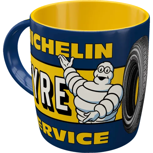 nostalgic-art-michelin-tyre-service-tazza-ceramica-330-ml image 1