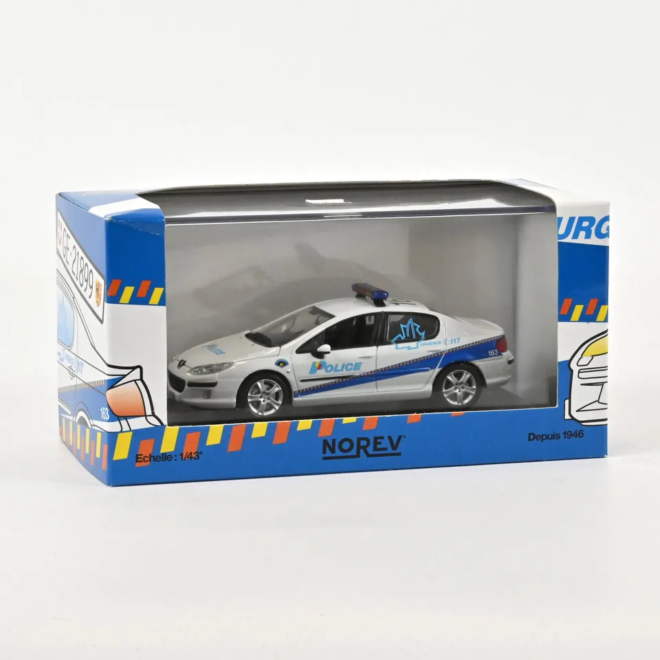 norev-peugeot-407-polizia-ginevra-geneva-police-1-43 image 1