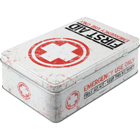 nostalgic-art-first-aid-kit-scatola-piatta-in-metallo-23x16x7-cm-2-5-l image 2