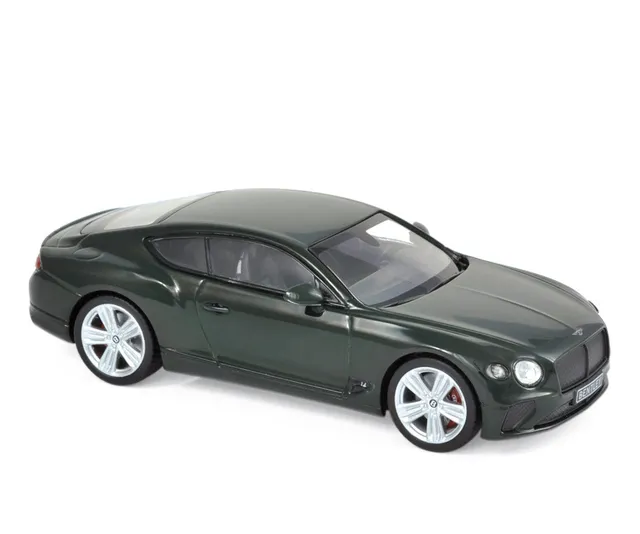 norev-bentley-continental-gt-2018-british-racing-green-modellino-1-43 image 1