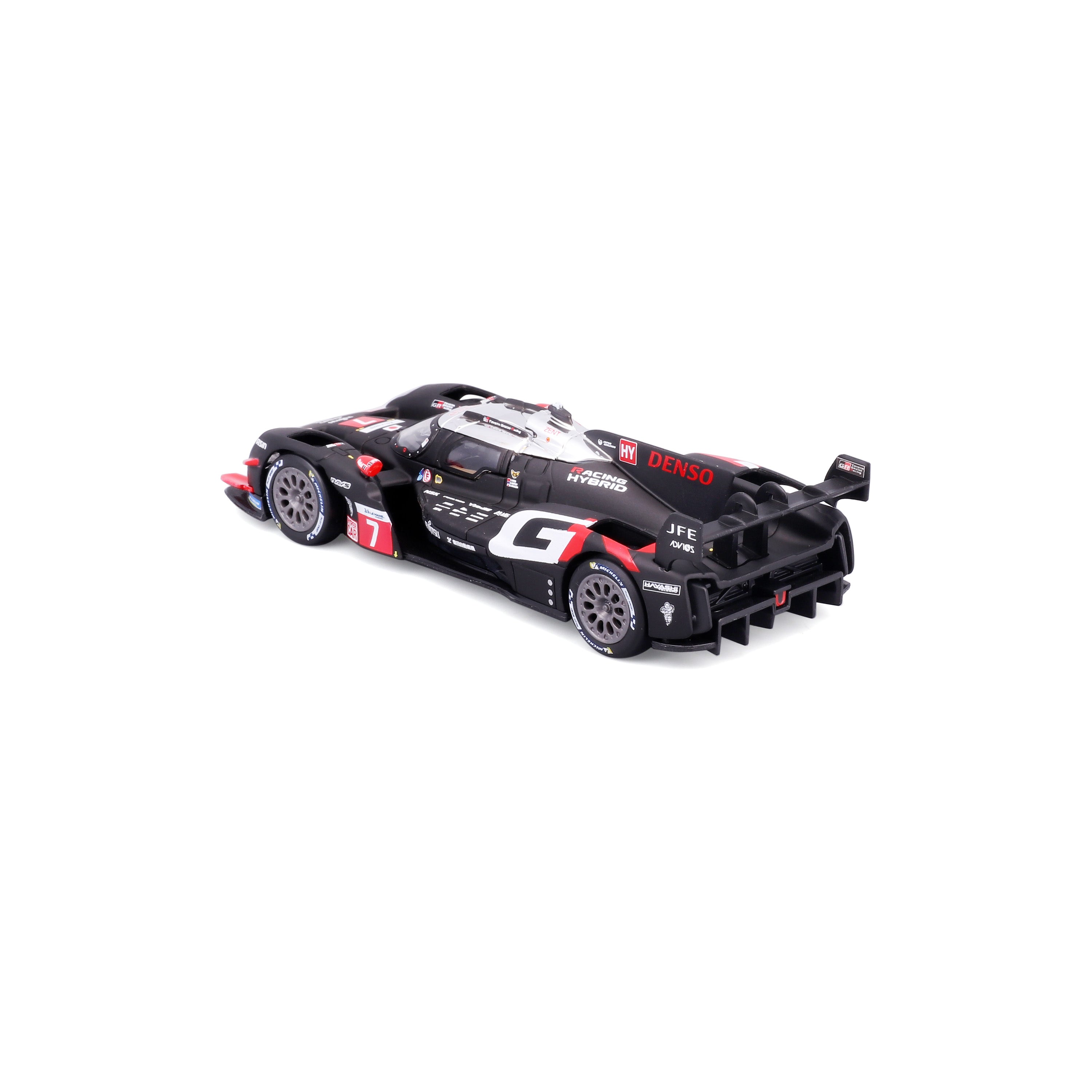 bburago-toyota-gr010-hybrid-2024-7-1-43-con-teca-modellino-diecast image 5