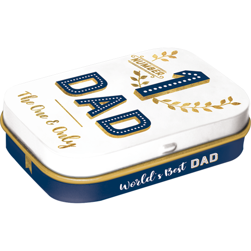 nostalgic-art-number-1-dad-box-tascabile-in-metallo-6x4-cm image 1