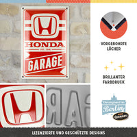 nostalgic-art-honda-am-garage-targa-in-metallo-20x30-cm image 3