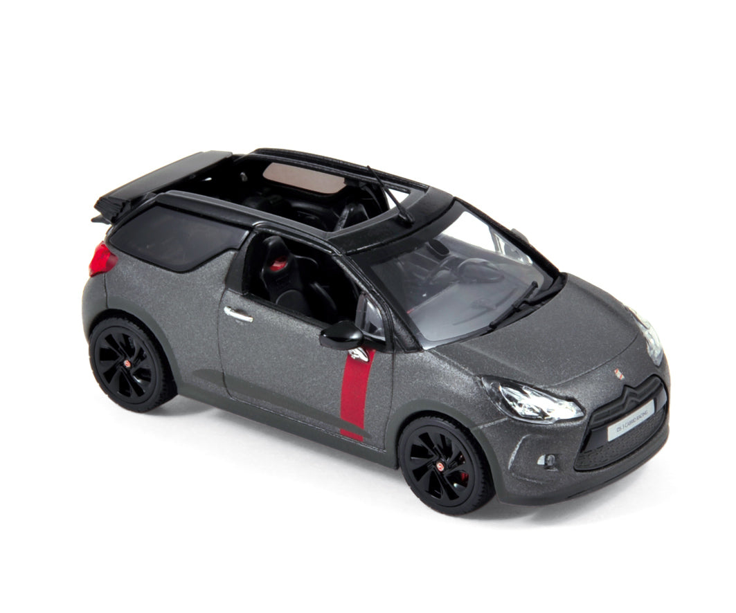 norev-citro-n-ds3-cabrio-racing-2014-grigio-opaco-1-43 image 1