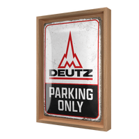 nostalgic-art-deutz-parking-only-targa-in-metallo-20x30-cm image 7