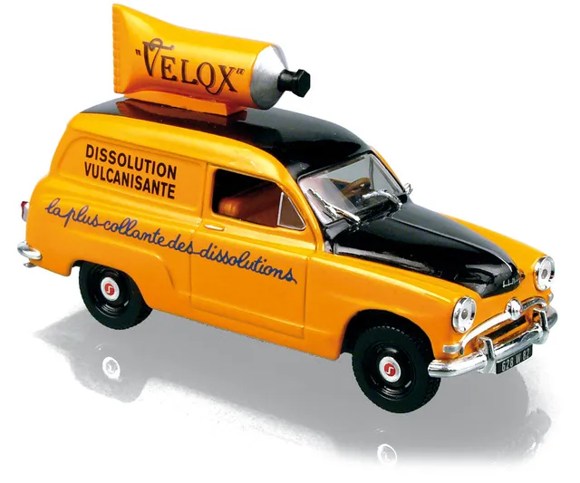 norev-simca-9-aronde-messagere-velox-1-43-modellino-auto-d-epoca image 1