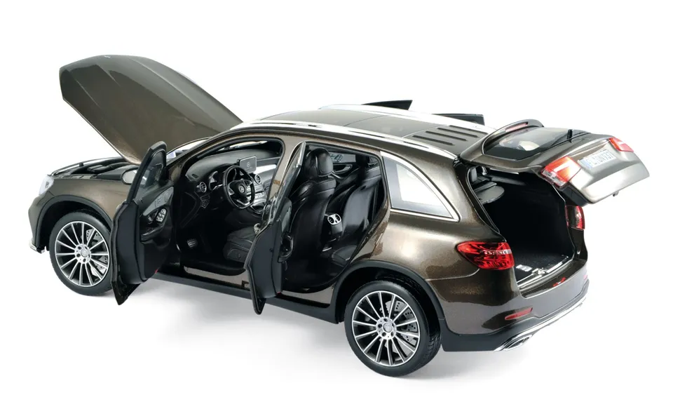 norev-mercedes-benz-glc-2015-marrone-metallizzato-1-18-modellino-auto-suv image 1