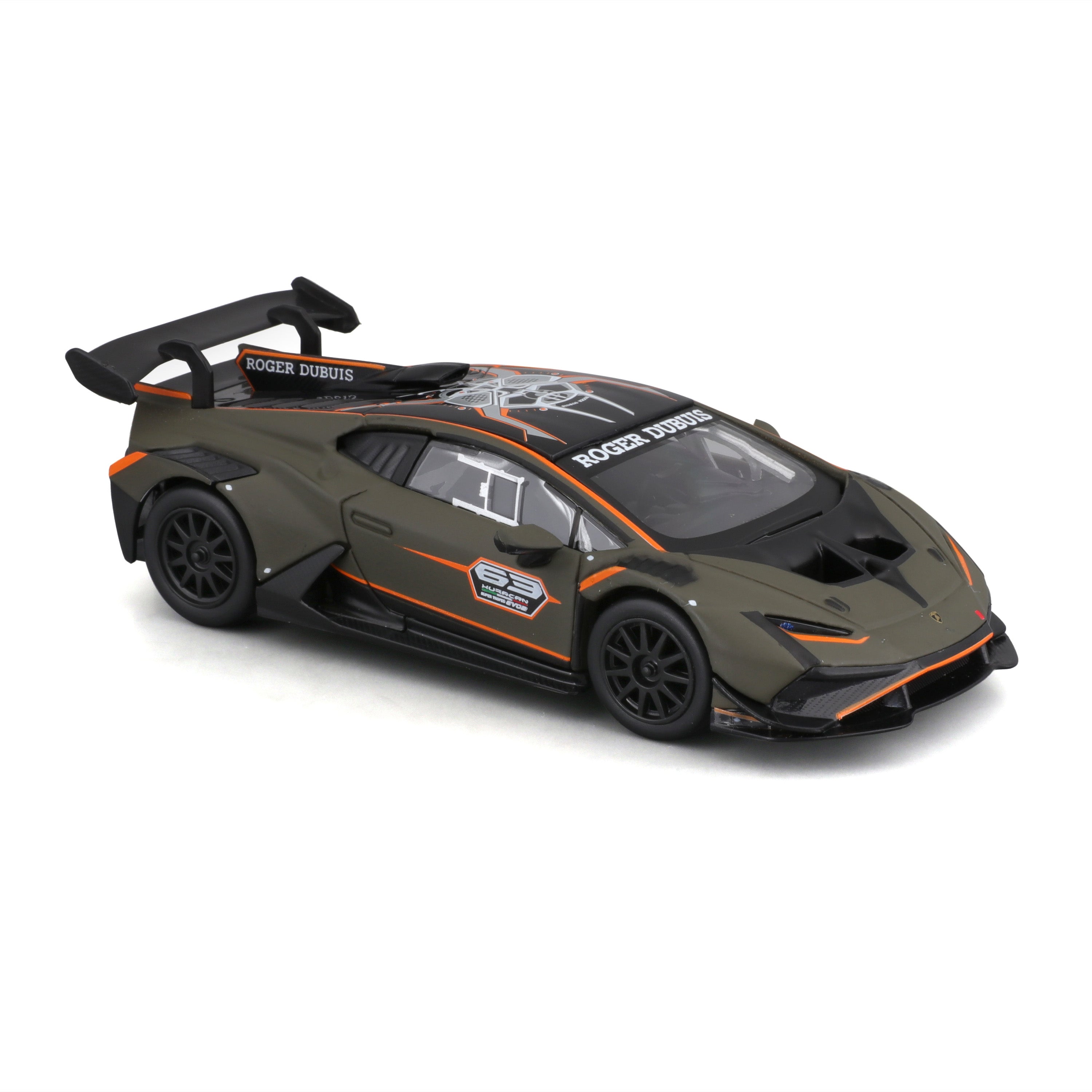 bburago-lamborghini-hurac-n-super-trofeo-evo2-1-43-verde-metallizzato-con-teca image 5