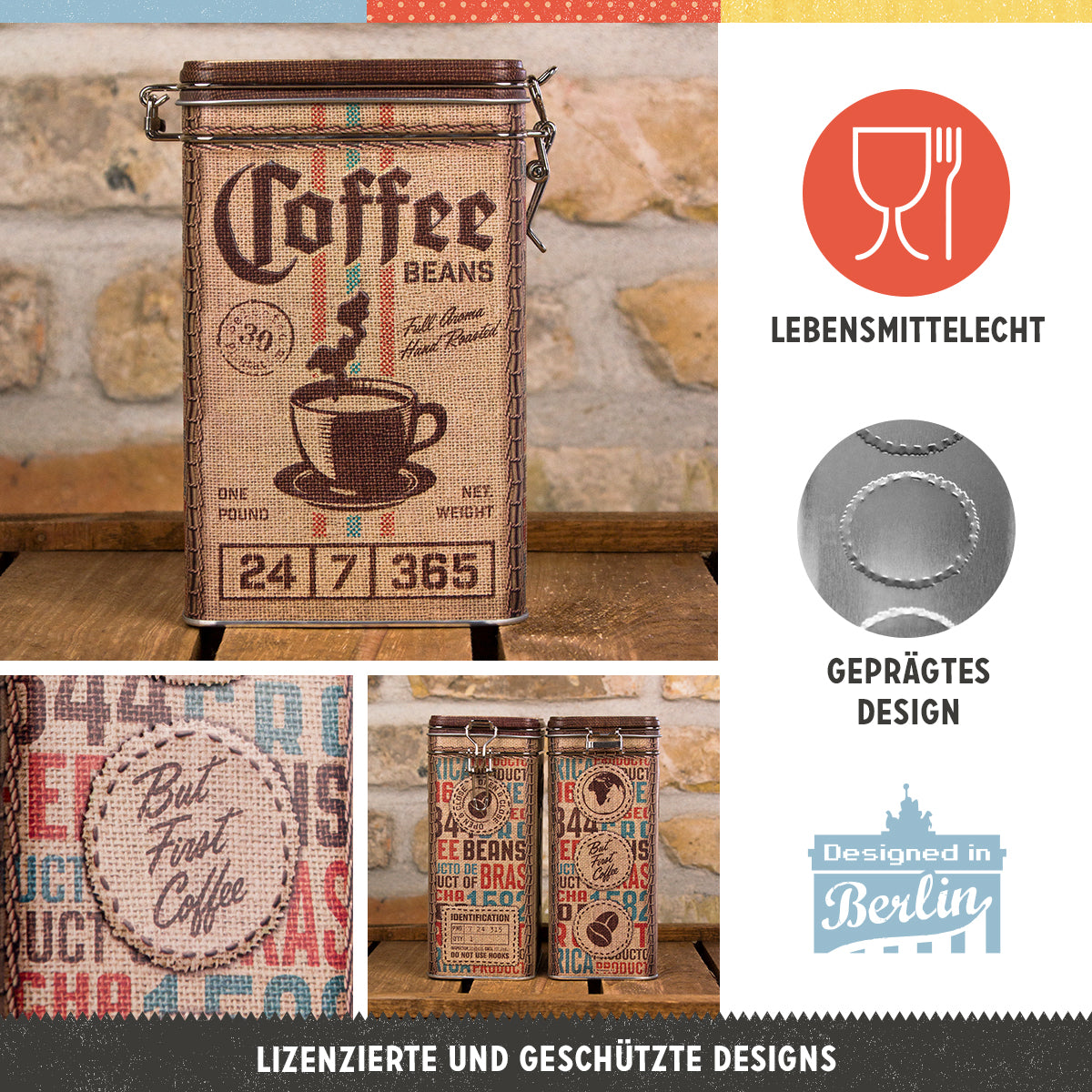 nostalgic-art-coffee-sack-scatola-caff-clip-top-7-5x11x17-5-cm image 2