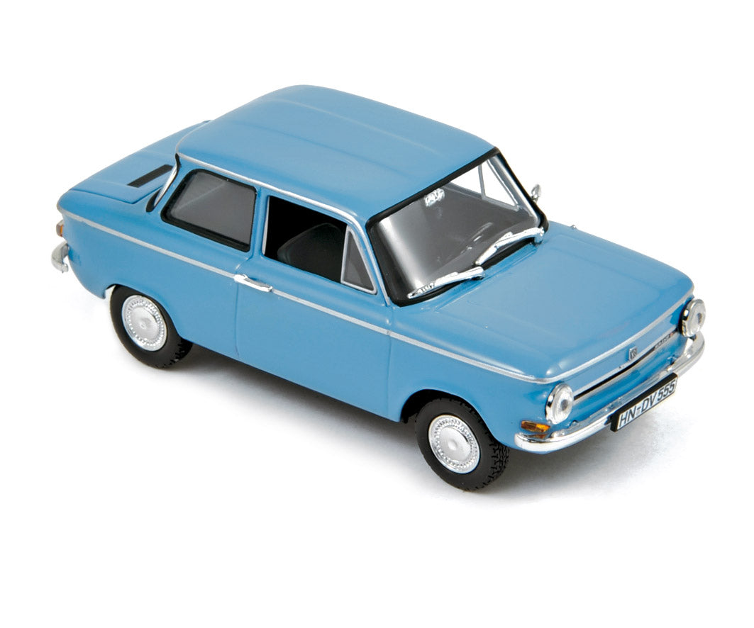 norev-nsu-prinz-4-1963-modellino-auto-1-43-blu image 1