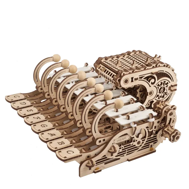 ugears-mechanical-celesta-strumento-musicale-meccanico-in-legno-fai-da-te image 1