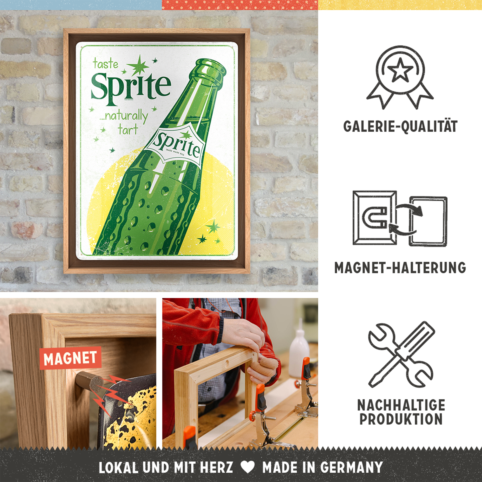 nostalgic-art-sprite-bottle-special-edition-cornice-n-frame-l-33-5x44-cm image 3