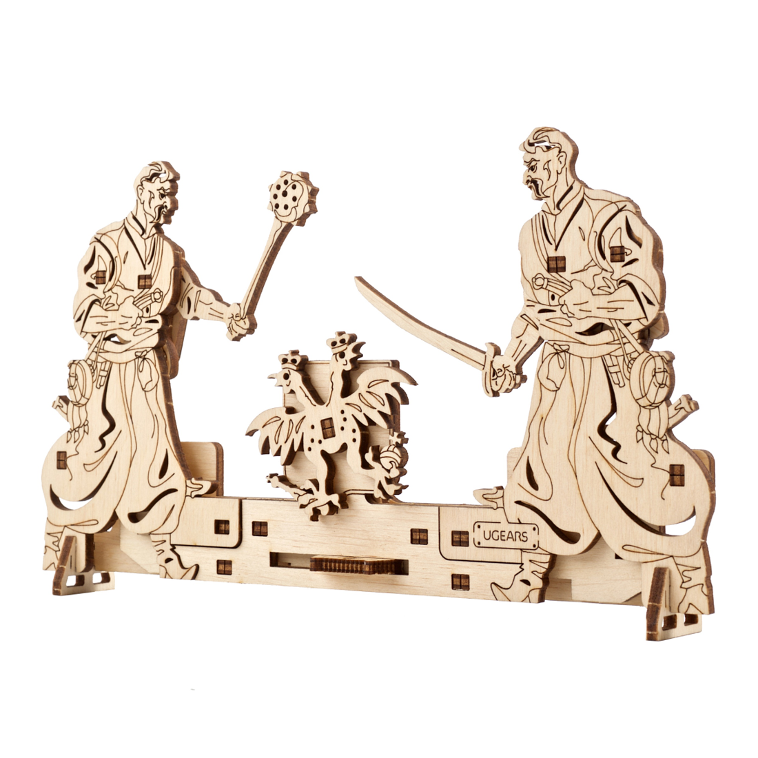 ugears-the-centuries-old-battle-for-freedom-puzzle-3d-in-legno image 2