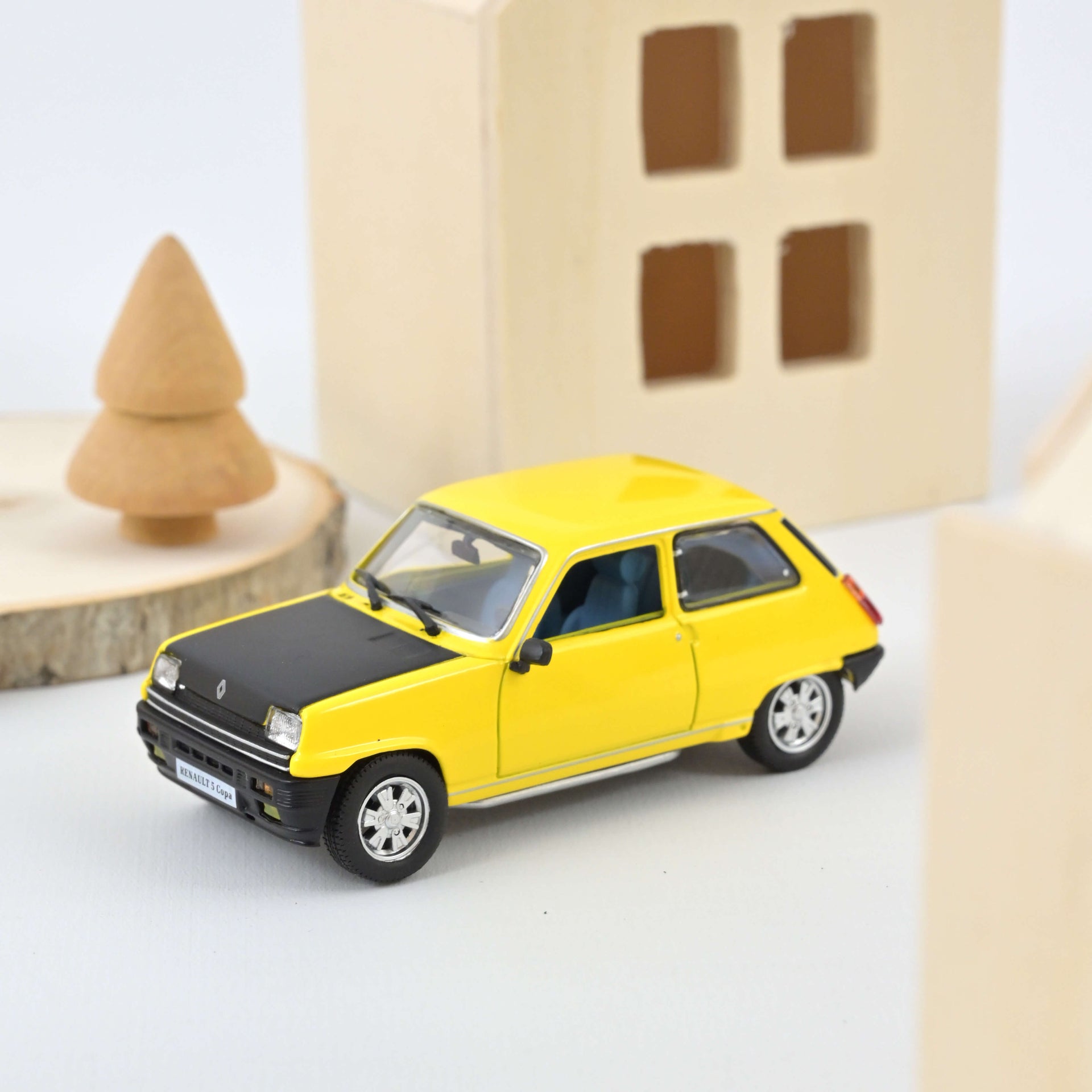 norev-renault-5-copa-1980-modellino-auto-1-43-giallo-sunflower-yellow image 1