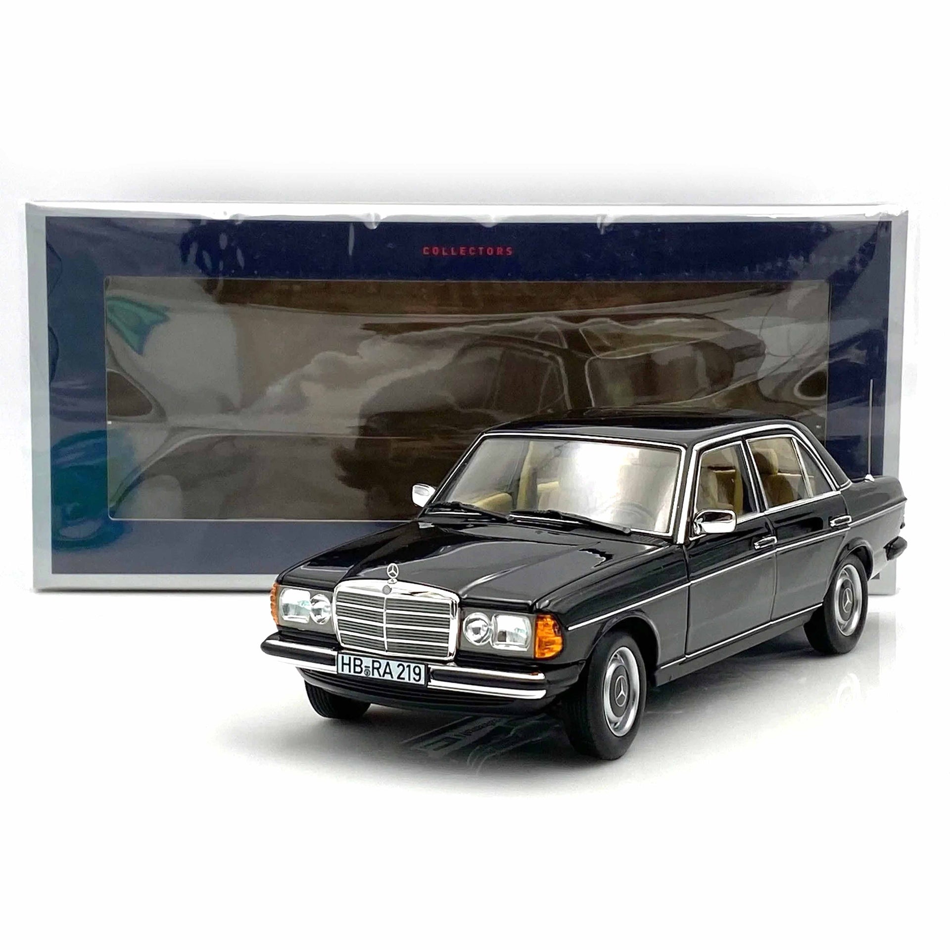norev-mercedes-benz-200-1982-modellino-auto-1-18-nero image 1