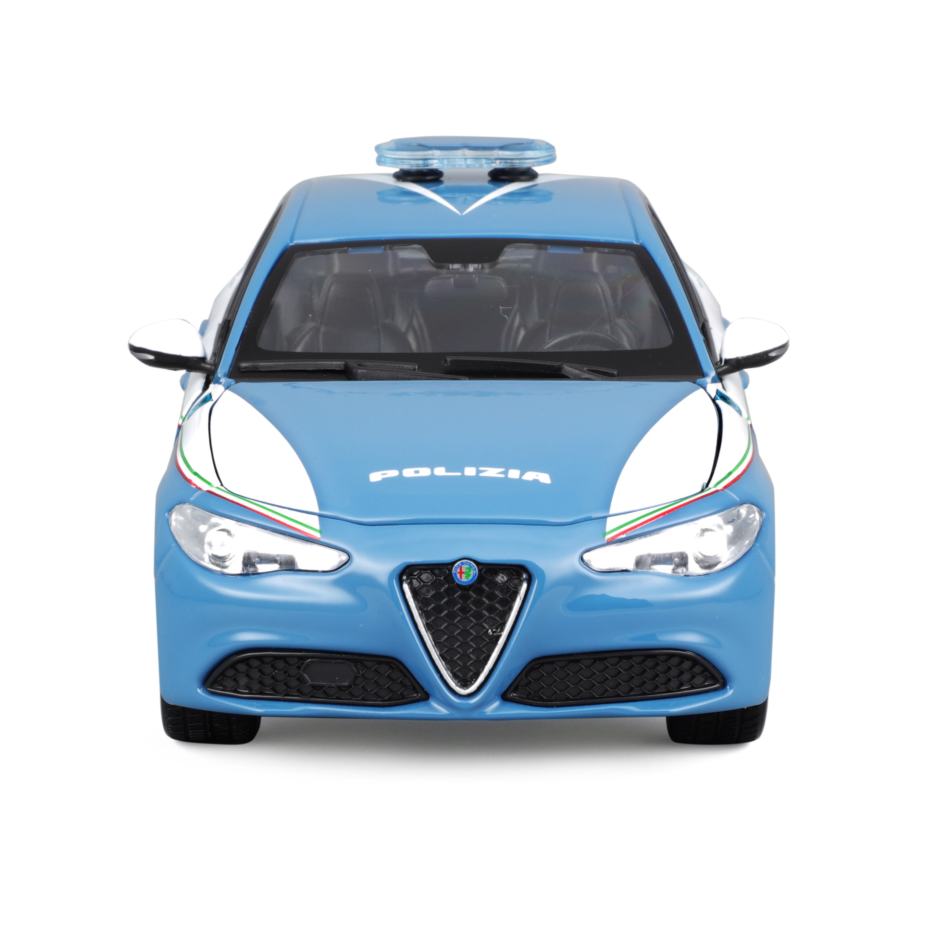 bburago-alfa-romeo-giulia-polizia-model-kit-1-24-da-costruire image 3