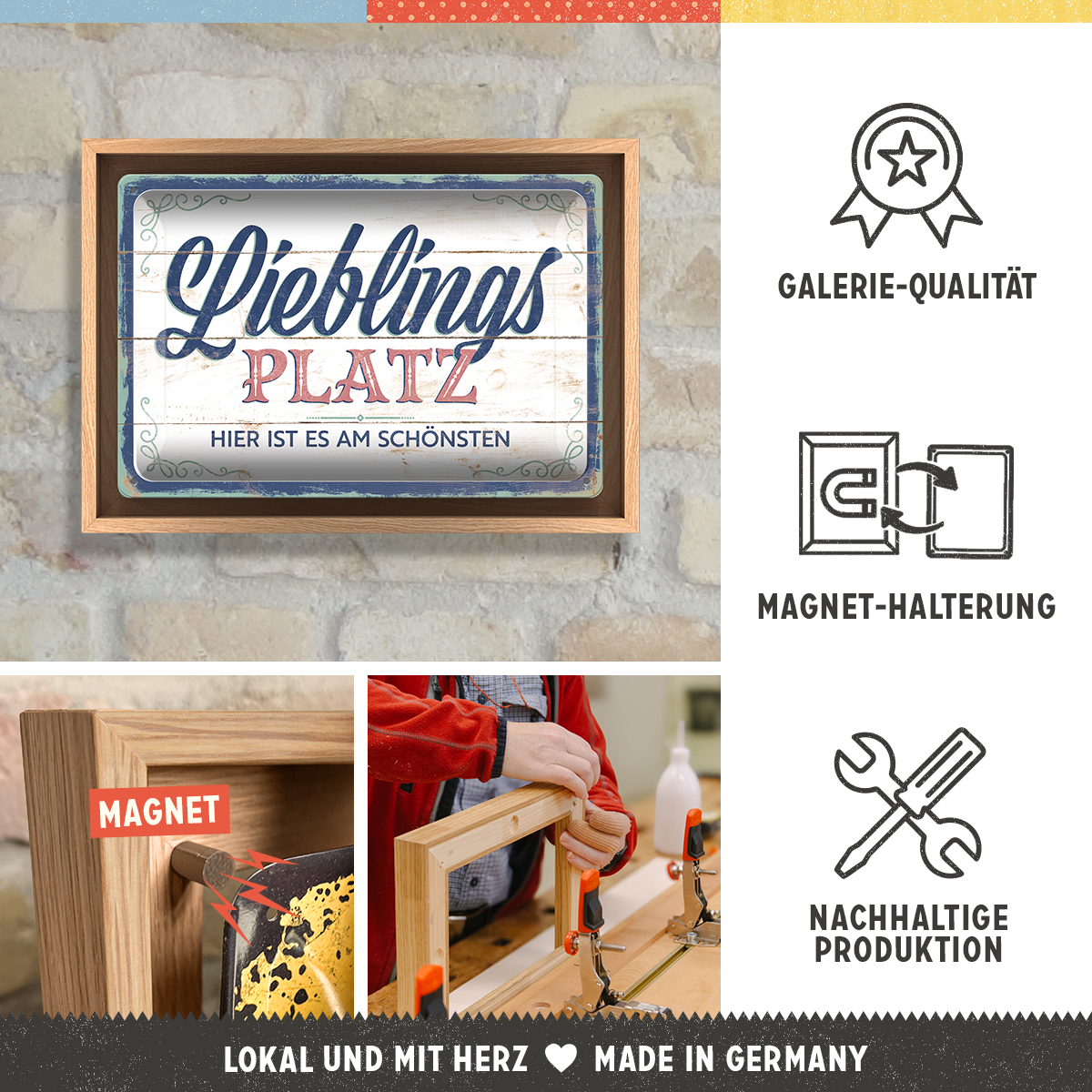 nostalgic-art-n-frame-m-edition-lieblingsplatz-cornice-in-legno-24x33-5-cm image 3