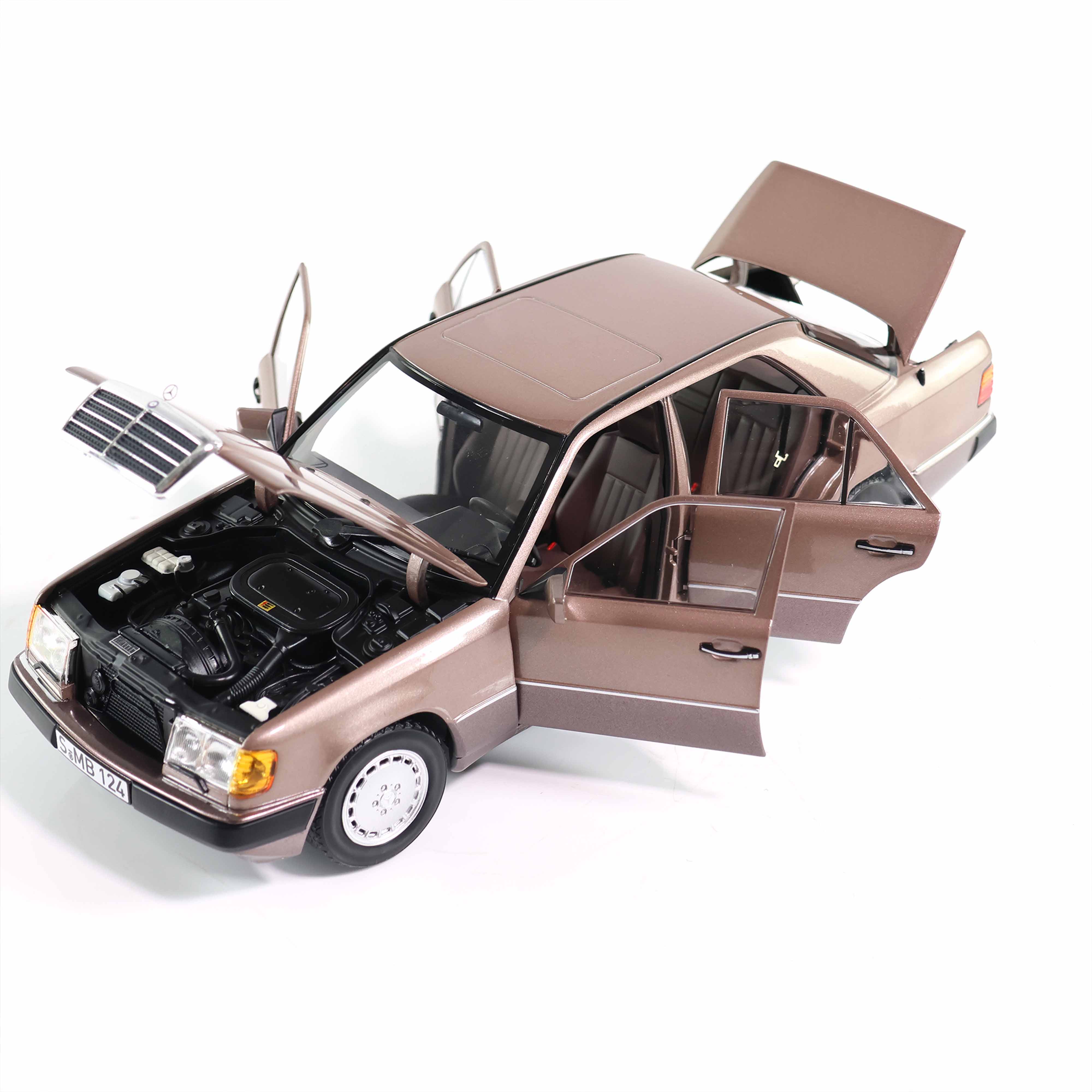 norev-mercedes-benz-230-e-1990-modellino-auto-1-18-rosa-bois-de-rose image 2