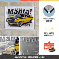 nostalgic-art-opel-manta-gt-e-targa-in-metallo-30x40-cm-2 image 4