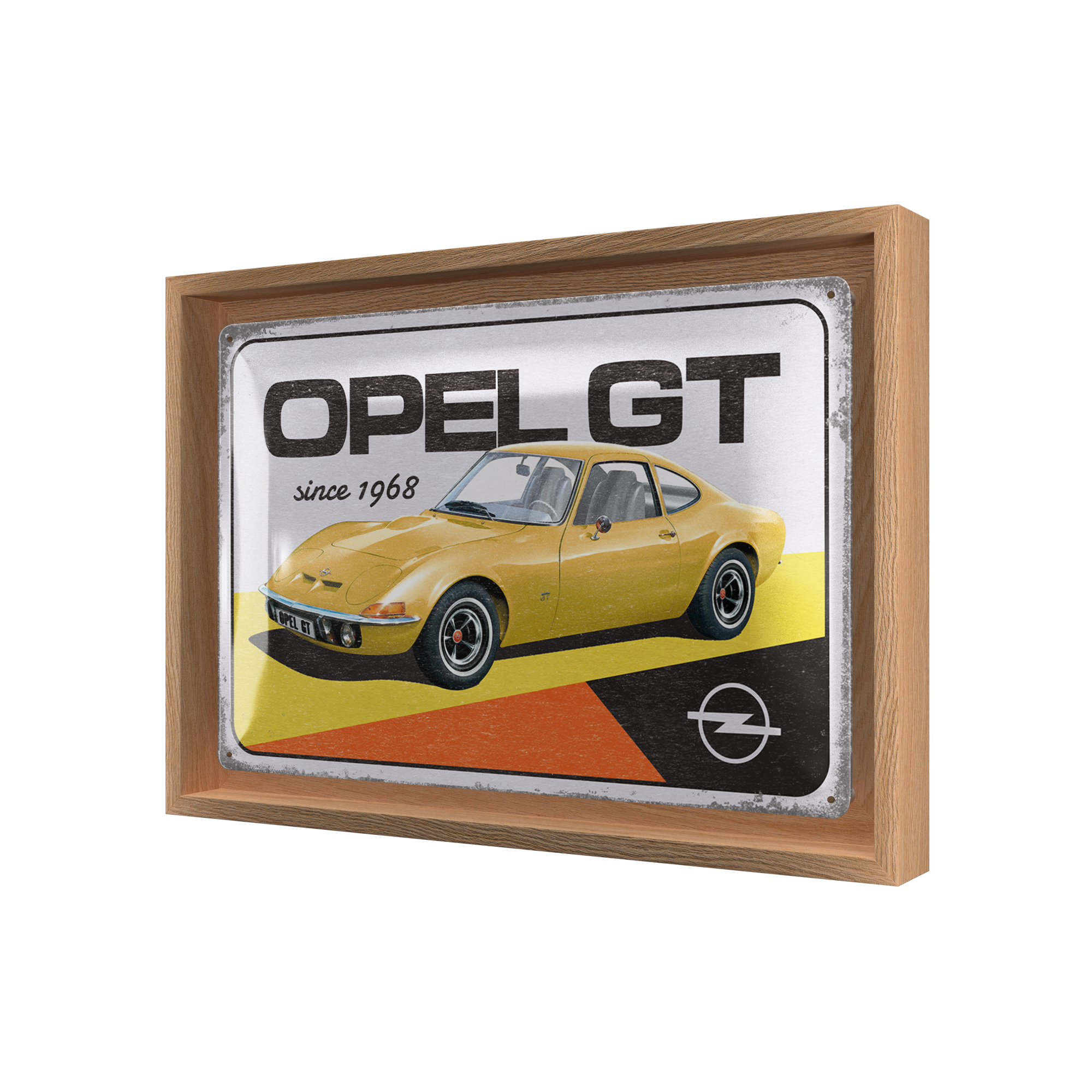 nostalgic-art-opel-gt-since-1968-targa-in-metallo-con-cornice-n-frame-m image 1