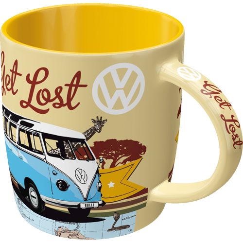 nostalgic-art-vw-bulli-let-s-get-lost-tazza-in-ceramica-330-ml image 2