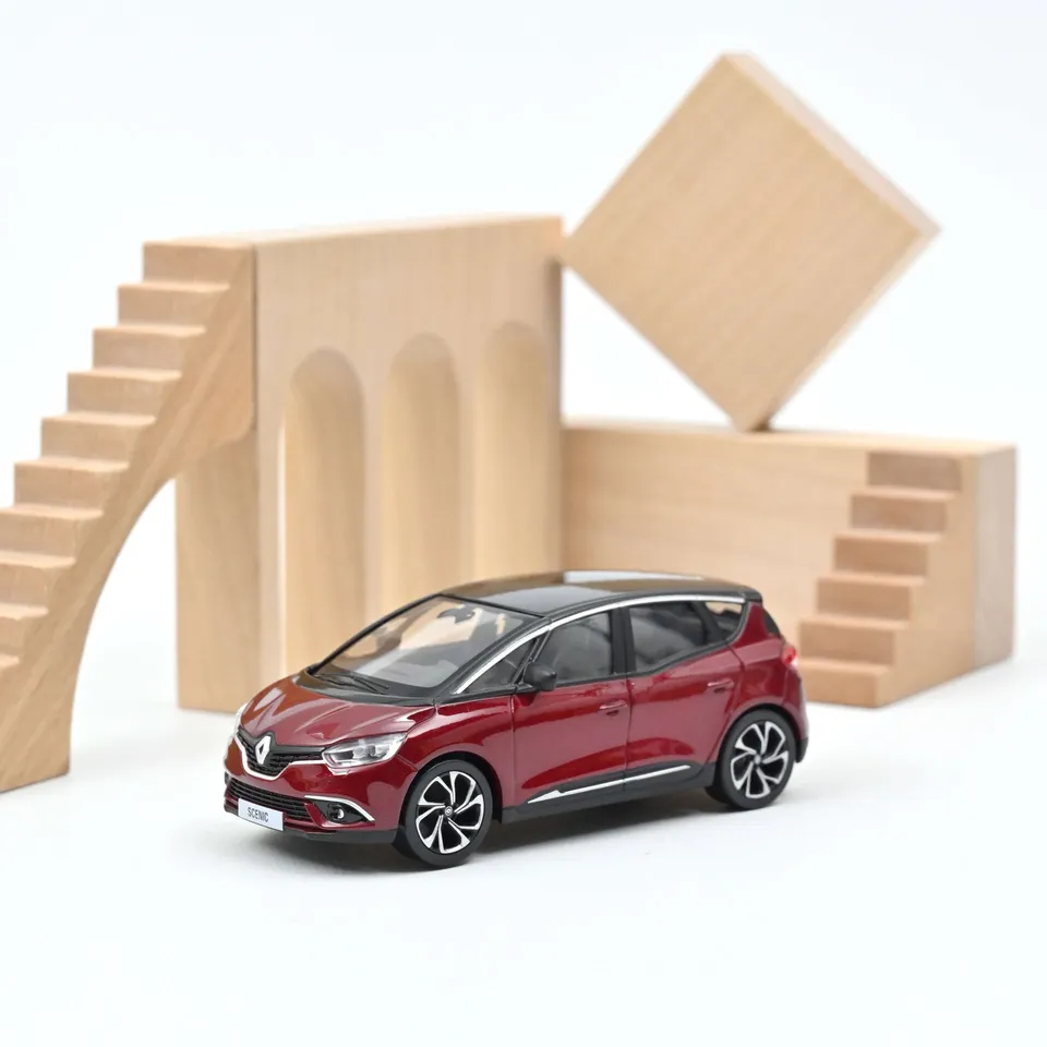 norev-renault-sc-nic-2016-dark-red-black-1-43-modellino-auto-monovolume-die-cast image 1
