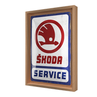 nostalgic-art-skoda-service-targa-in-metallo-20x30-cm image 8